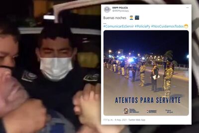 La ciudadanía no pudo evitar contrastar los mensajes contradictorios entre el actuar y lo pregonado por la Policía.