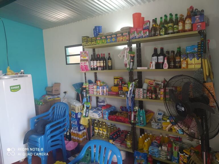 La despensa que fue cargada hace 15 días ya fue visitada por desconocidos que se llevaron por valor de más de G.5millones