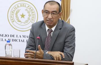 Segundo Ibarra, concursa por integrar la terna para la Corte.