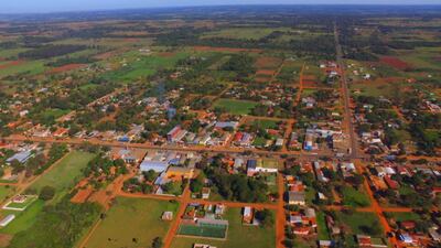 Esta es el área urbana de la  ciudad de Liberación, que en los últimos años tiene un interesante crecimiento    poblacional   y también en la actividad comercial.