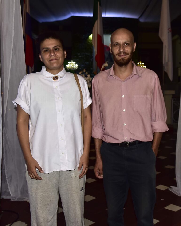 Romi y Rubén Zapattini.
