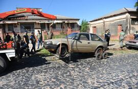 La “manada” de vehículos se encontraba en Guillermo Arias y Máximo Arellano.