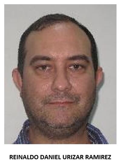 El jefe de la oficina regional de la Senad en Itapúa, Reinaldo Daniel Urizar, que fue detenido.