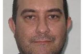 El jefe de la oficina regional de la Senad en Itapúa, Reinaldo Daniel Urizar, que fue detenido.