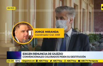 Exigen renuncia de Giuzzio