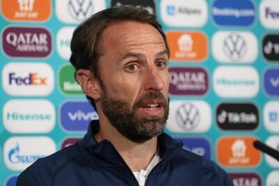 Gareth Southgate, entrenador de la selección de Inglaterra.