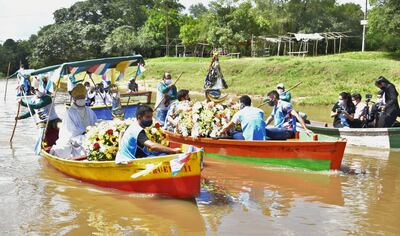Emotiva celebración de la Virgen del Paso