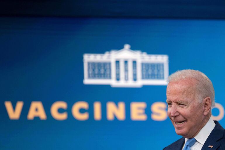 Joe Biden, presidente de los Estados Unidos.