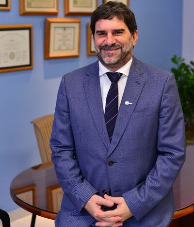 Doctor Raúl Doria, director ejecutivo del Grupo San Roque.