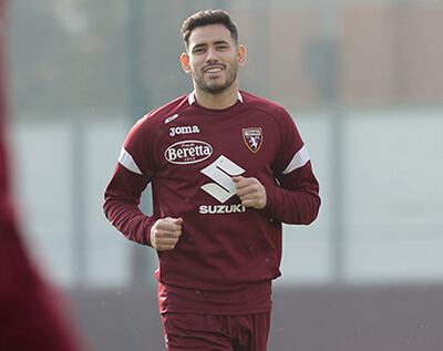 Antonio Sanabria, 25 años, debutó con la camiseta del Torino anotando un gol para su equipo.