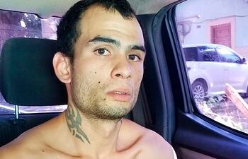 Matías Raúl Bilbao Fassardi, detenido ayer por investigadores.