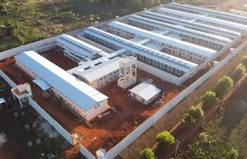 La cárcel de Minga Guazú es la que más avance registra hasta la fecha.