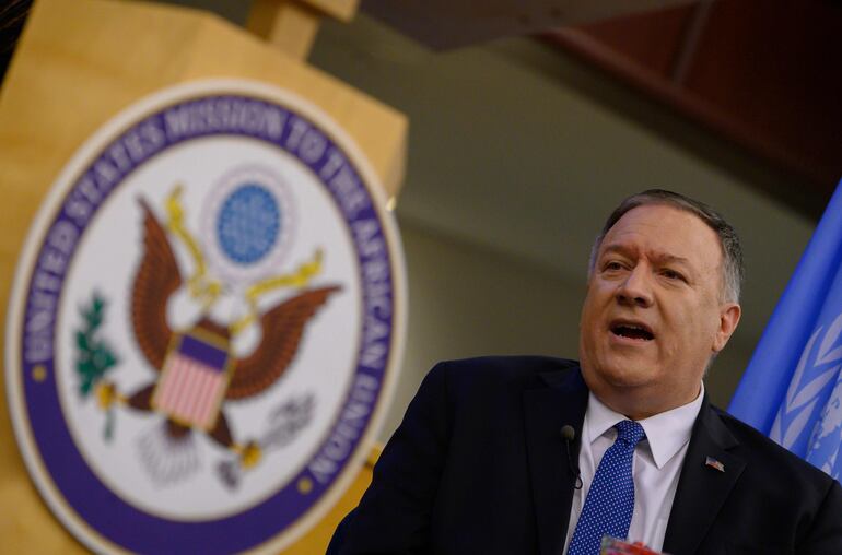 Mike Pompeo, secretario de Estado de los Estados Unidos.