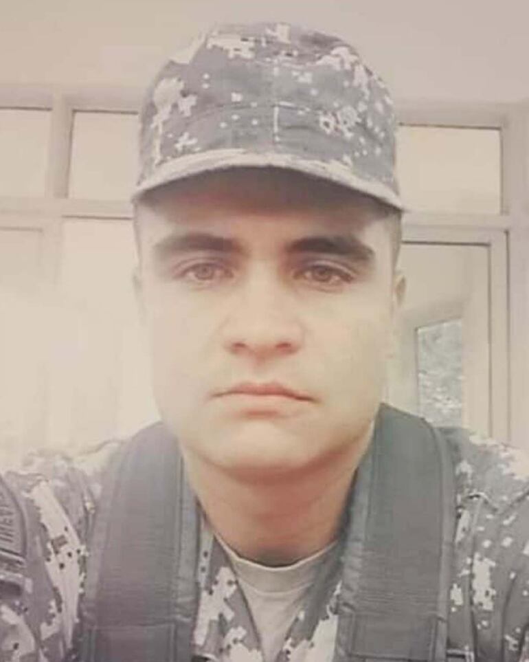 Sargento primero Lauro Ramón Monzón Acosta, asesinado por EPP.