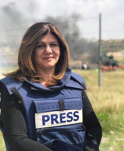 La periodista Shireen Abu Akleh.