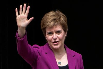 Nicola Sturgeon, primera ministra de Escocia.