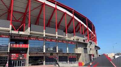 Estadio Da Luz de Lisboa donde se va a jugar la final de la Liga de Campeones.