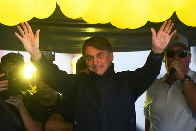 Jair Bolsonaro, presidente de Brasil.