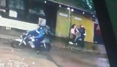 Cámara de circuito cerrado captó el momento en el que se frustró un asalto en Ñemby.