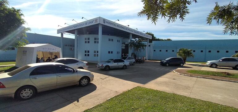 La Unidad de Terapia Intensiva del Hospital de Policía Santa Rosa de Lima, alberga a un paciente en cuidados intensivos. 