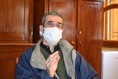 David Hernández, párroco de San Ignacio.