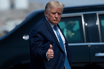 Donald Trump, presidente de los Estados Unidos.