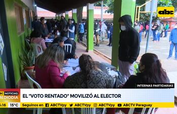 El "voto rentado" movilizó al elector