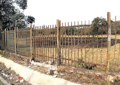 El Jardín Botánico se constituyó en un lugar bastante inseguro.