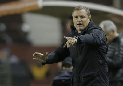 Diego Aguirre, entrenador uruguayo.