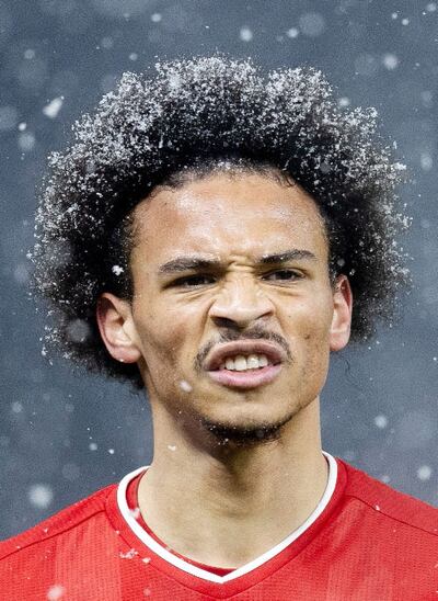 Leroy Sané, delantero alemán del Bayern Múnich. (EFE).