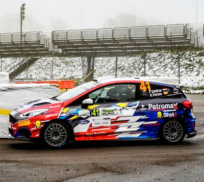 Fabrizio Zaldívar y su navegante español Rogelio Peñate tuvieron una jornada muy bien planificada para culminar terceros en la general.