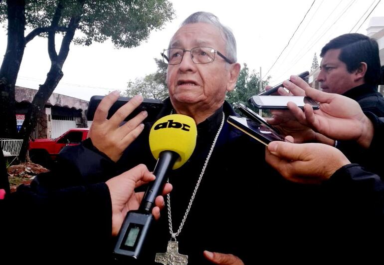 Monseñor Mario Melanio Medina, en una foto de archivo. 
