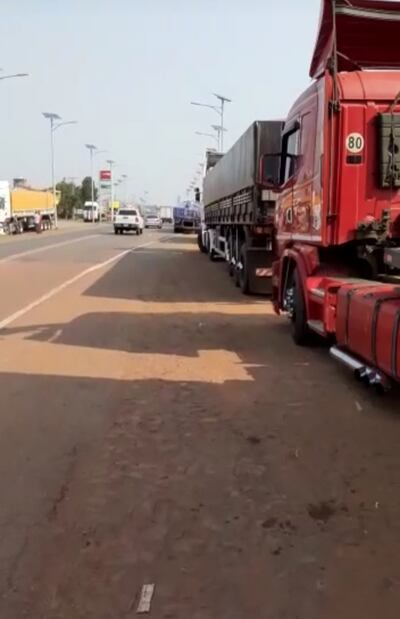 Camioneros en espera del tratamiento de ley de flete