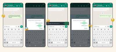 WhatsApp con un cambio.