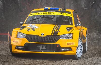 Un Skoda Fabia proveído por el equipo Toksport WRT será el utilizado por “Fau” Zaldívar.