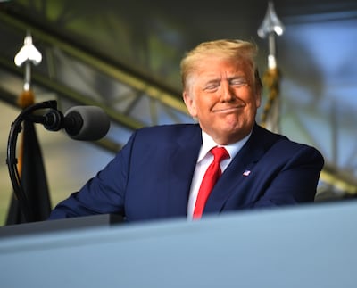 Donald Trump, presidente de los Estados Unidos.