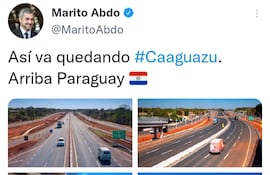 Mario Abdo Benítez intentó en vano “tapar su metida de pata”.