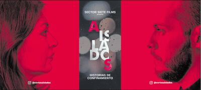 Alicia Guerra y Alejandro Ramírez son los protagonistas del primera capítulo de la serie “Aislados”, que se estrenó ayer por Instagram TV.