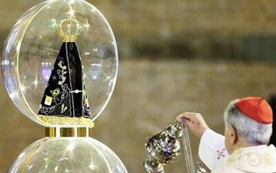 Brasil rinde homenaje a su patrona, la Virgen de la Aparecida.