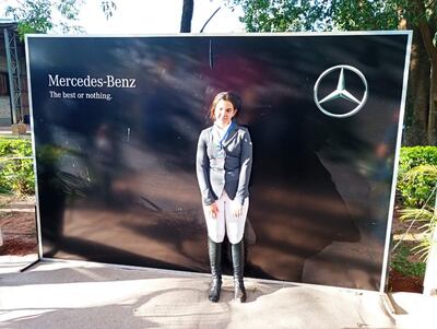 Athina Zaldívar Zuccolillo fue la mejor de la jornada sabatina en la categoría 0,90 Menor en la octava fecha del Ranking Nacional.