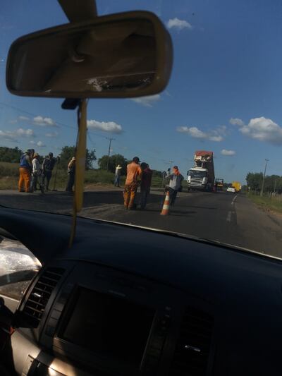 Ruta Ytororó-Villeta, ya está siendo remendada