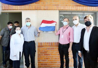 Obra inaugurada por Mario Abdo Benítez y Ernst Bergen con fondos socioambientales de Itaipú.
