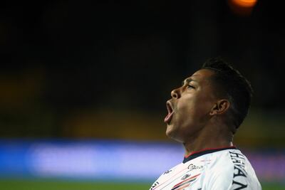 Pedro Rocha (26), del Athletico Paranaense. AFP