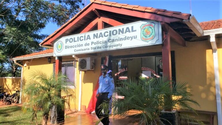 Sede de la comisaría 5ta. Curuguaty.