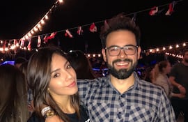 Silvia Romero y David Mussi hoy cumplen cuatro años de casados.