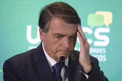 Jair Bolsonaro, expresidente de Brasil