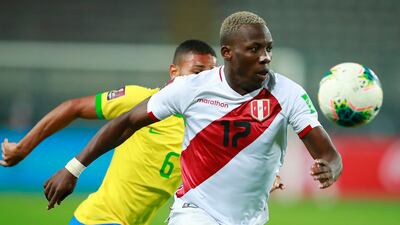Luis Jan Piers Advíncula, 31 años, jugador del argentino Boca Juniors y de la selección peruana.