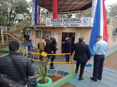 Autoridades inauguraron este lunes la oficina regional de Identificaciones en Presidente Franco.