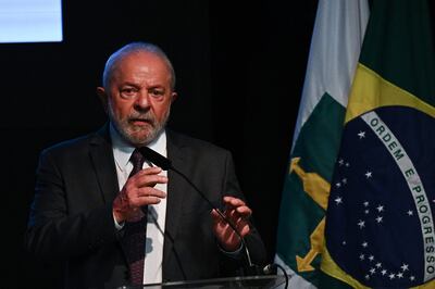 El presidente de Brasil, Luiz Inacio Lula da SIlva.