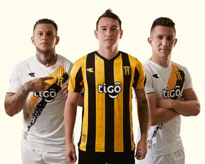 Estas serán las camisetas de Guaraní.